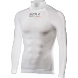 LUPETTO MANICHE LUNGHE SIX2 CARBON - TS3 - BIANCO
