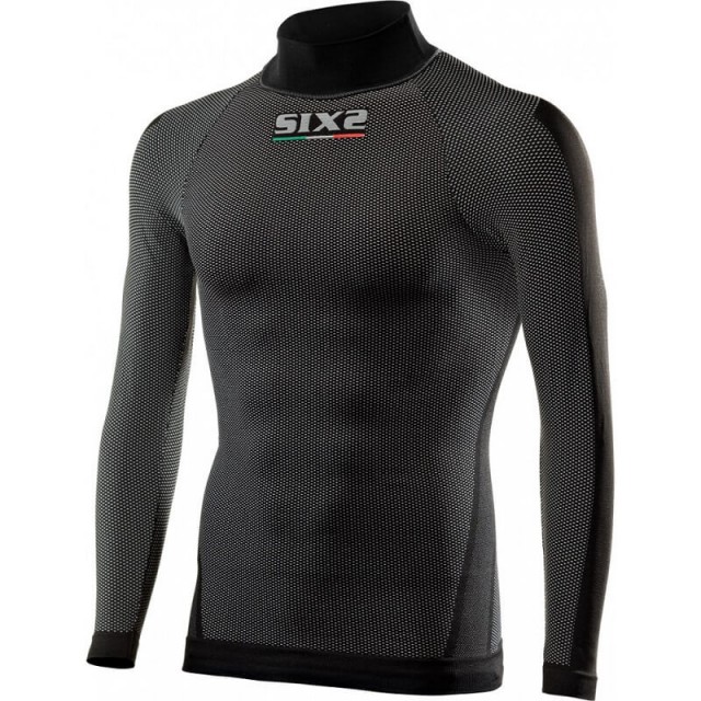LUPETTO MANICHE LUNGHE SIX2 CARBON - TS3 - NERO
