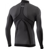 SIX2 WINDSHELL FF LONG-SLEEVE TURTLENECK JERSEY CARBON - TS4 PLUS - BACK