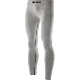 LEGGINS SIX2 CARBON MERINOS WOOL - PNX MERINOS - WOOL GRAY