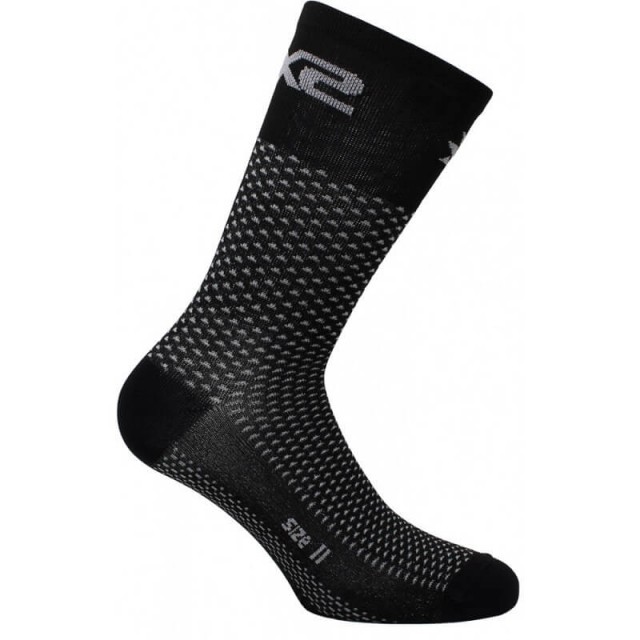 CALZA CORTA SIX2 - SHORT LOGO - BLACK CARBON