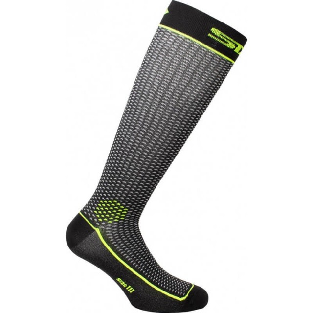 CALZA LUNGA TECNICA SIX2 - LONG 2 - YELLOW