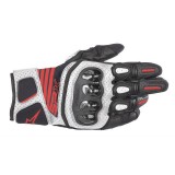 GUANTI ALPINESTARS SP X AIR CARBON V2 - BLACK WHITE RED FLUO