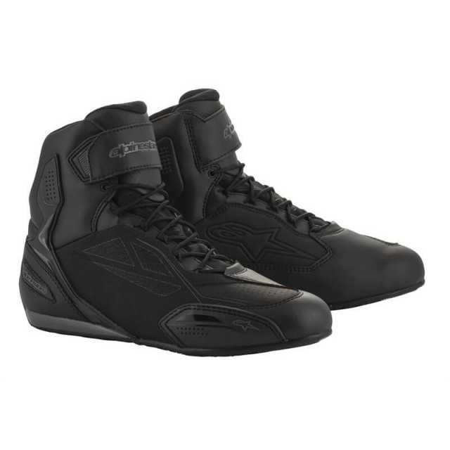 ALPINESTARS FASTER-3 DRYSTAR SHOES - BLACK COOL GRAY