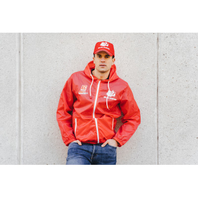 MALOSSI - Veste impermeable malossi rouge