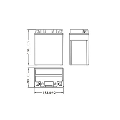 MALOSSI - Malossi batterie mb14l-a2 gel