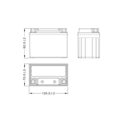 MALOSSI - MALOSSI BATTERY MB4L-B Gel
