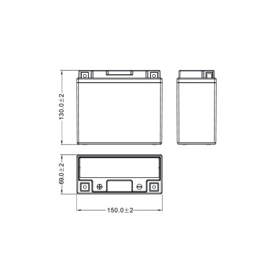 MALOSSI - Batteria Malossi MT12B-4 GEL
