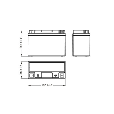 MALOSSI - Malossi batterie mt9b-4 gel