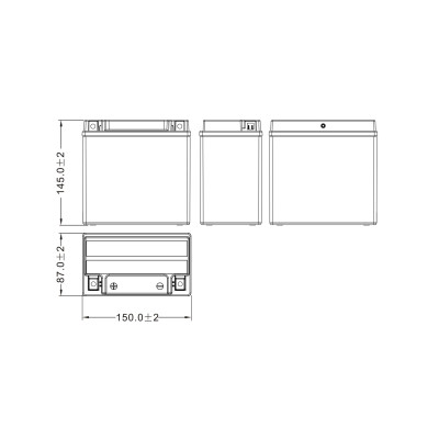 MALOSSI - Malossi batterie mtx14-bs gel
