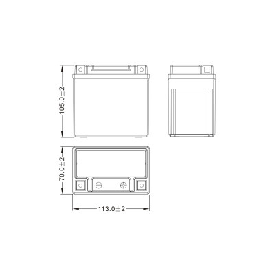 MALOSSI - Malossi battery mtz7s gel
