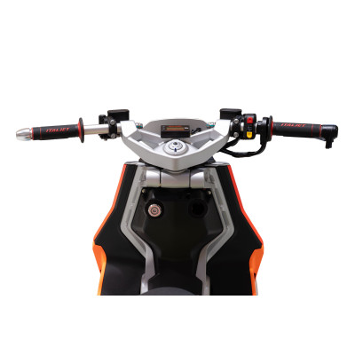 MALOSSI - Cupolino MHR SCREEN di colore bianco per Dragster 125 - 200 