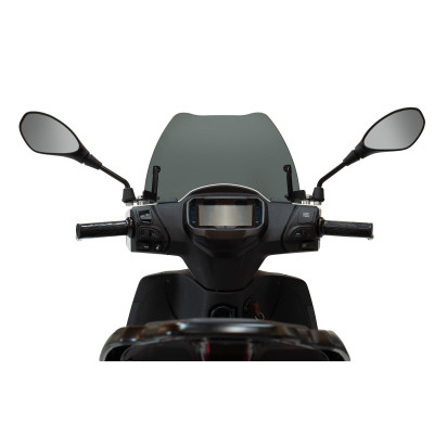 MALOSSI - Cupolino SPORT SCREEN di colore fumé scuro - lunghezza 13,8 