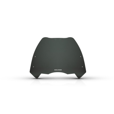 MALOSSI - SPORT SCREEN bulle - TEINTÉ FUMÉ FONCÉ - L.138xH.128 ep.3 mm
