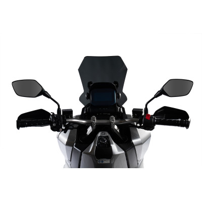 MALOSSI - SPORT SCREEN - DARK SMOKE - W 290xH 460 THK 3 mm