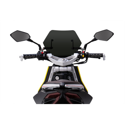 MALOSSI - Cupolino SPORT SCREEN di colore fumé scuro - lunghezza 35 x 