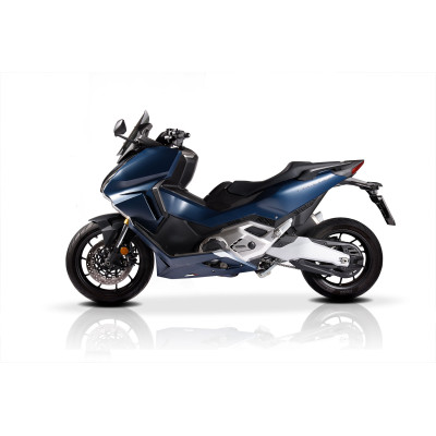 MALOSSI - Cupolino SPORT SCREEN di colore fumé scuro - lunghezza 36 x 