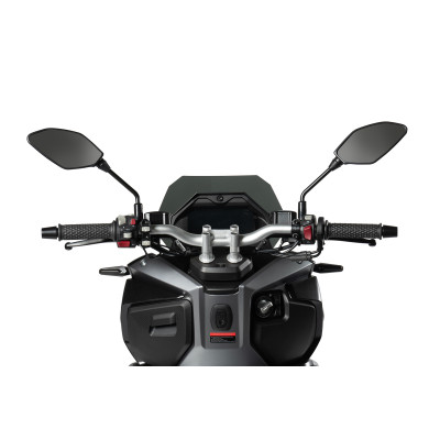 MALOSSI - Cupolino SPORT SCREEN di colore fumé scuro - lunghezza 36 x 