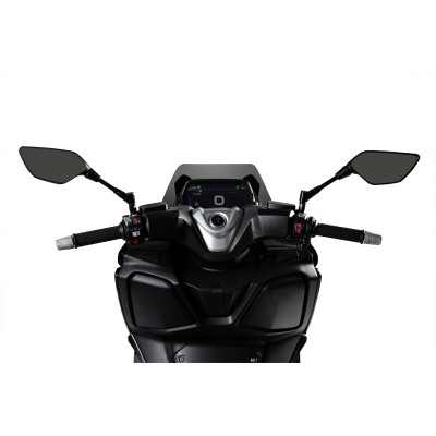 MALOSSI - Cupolino SPORT SCREEN di colore fumé scuro - lunghezza 37 x 