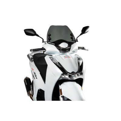 MALOSSI - Cupolino SPORT SCREEN di colore fumé scuro - lunghezza 39 x 