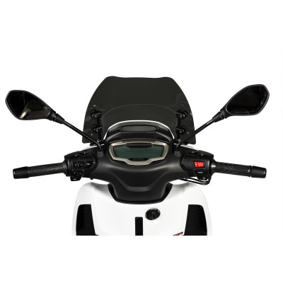 MALOSSI - SPORT SCREEN - DARK SMOKE - W 410xH 250 THK 3 mm