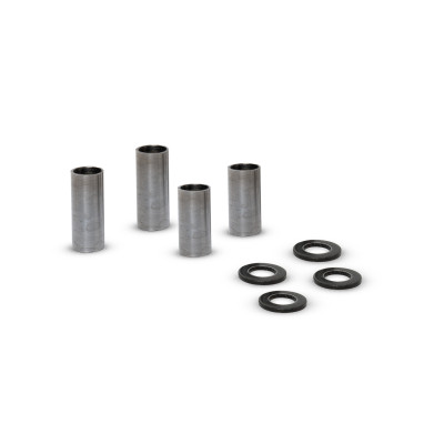 MALOSSI - SPORT SCHIRM - RAUCHGRAU DUNKEL - Br.420xH.400 D.3 mm