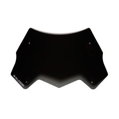 MALOSSI - SPORT SCREEN - DARK SMOKE - W 450xH 280 THK 3 mm