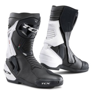 TCX ST-FIGHTER BOOTS - BLACK WHITE