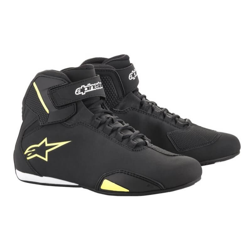 Alpinestars Sektorライディングシューズブラック Alpinestars Sektor Riding Shoe | BurnOutMotor