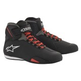 SCARPE ALPINESTARS SEKTOR RIDING SHOE - BLACK RED