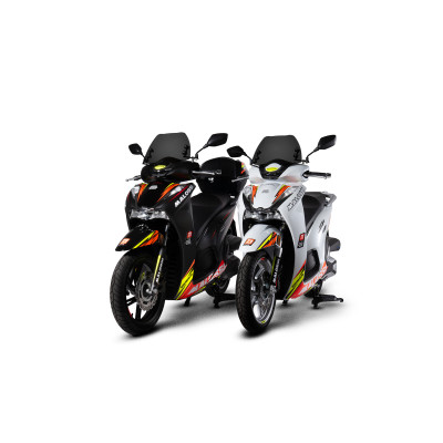 MALOSSI - JEUX D'AUTOCOLLANTS HONDA SH 350i