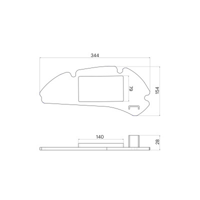 MALOSSI - W BOX MHR filtre à air pour air box