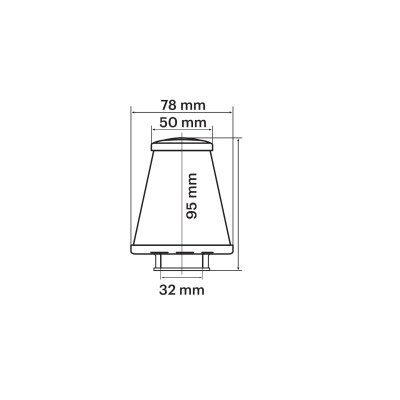 MALOSSI - Red filter e17 ø 32 phva - phbn - phbg