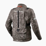 REV'IT SAND 4 H2OUT JACKET - CAMO BROWN - BACK