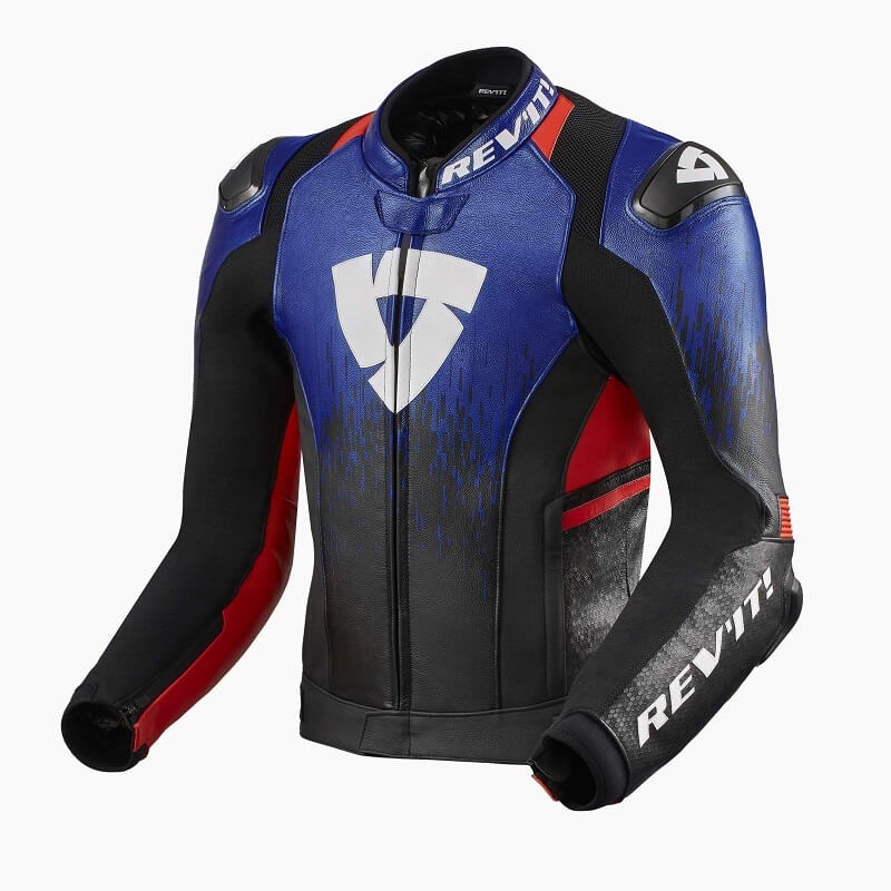 Rev'it Quantum 2 Leather Jacket BurnOutMotor