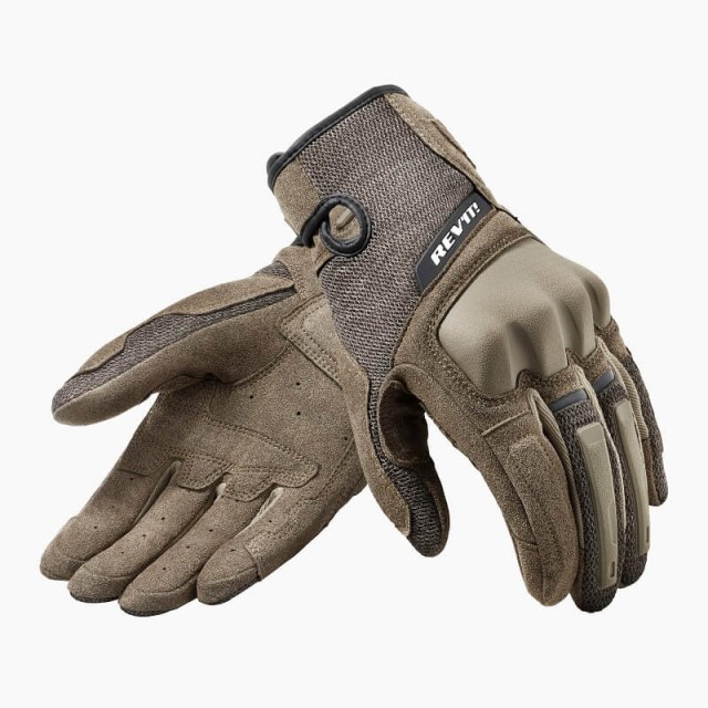 REV'IT VOLCANO GLOVES - BLACK SAND