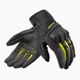 REV'IT VOLCANO GLOVES - BLACK NEON-YELLOW
