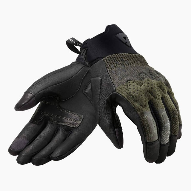 REV'IT KINETIC GLOVES - BLACK BROWN