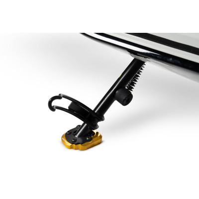 MALOSSI - Side stand enlarger base gold
