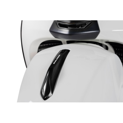MALOSSI - Front mudguard crest black