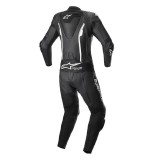 ALPINESTARS STELLA MISSILE v2 TECH-AIR LEATHER SUIT BLACK WHITE - BACK