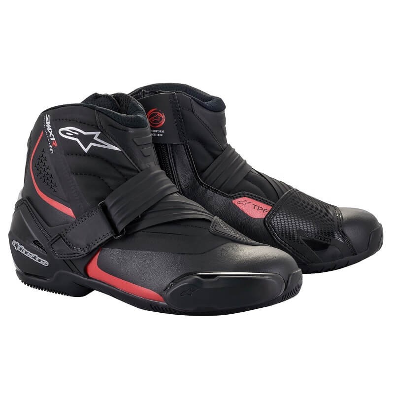 STIVALETTI ALPINESTARS SMX-1 R V2 BOOTS - NERO ROSSO