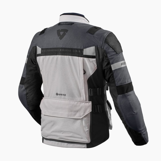 REV'IT DEFENDER 3 GTX JACKET - GRAY ANTHRACITE - BACK