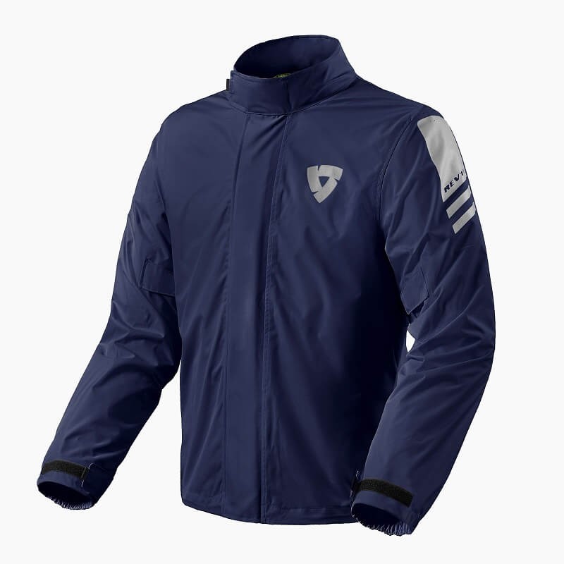 REV'IT CYCLONE 3 H2O RAIN JACKET - DARK BLUE