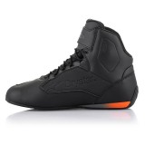 ALPINESTARS FASTER-3 DRYSTAR SHOES BLACK COOL GRAY ORANGE FLUO - INNER SIDE