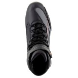 ALPINESTARS FASTER-3 DRYSTAR SHOES BLACK COOL GRAY ORANGE FLUO - UPPER