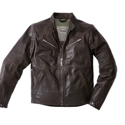Blouson En Cuir Spidi Garage | BurnOutMotor