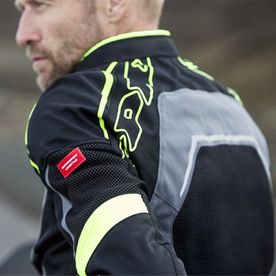 Jacke Spidi Tronik Net | BurnOutMotor