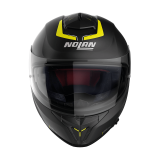 CASCO NOLAN N80.8 STAPLE N-COM - 55 FLAT BLACK - FRONTE