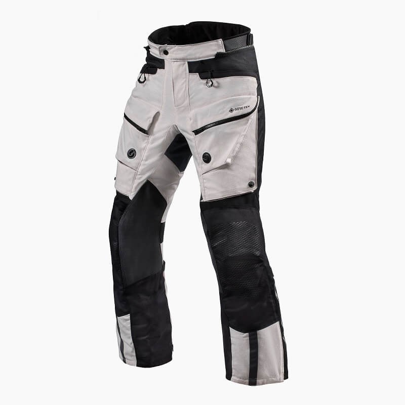 REV'IT DEFENDER 3 GTX TROUSERS - SILVER BLACK